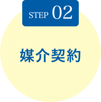 STEP02 媒介契約